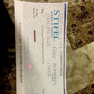 Fake check